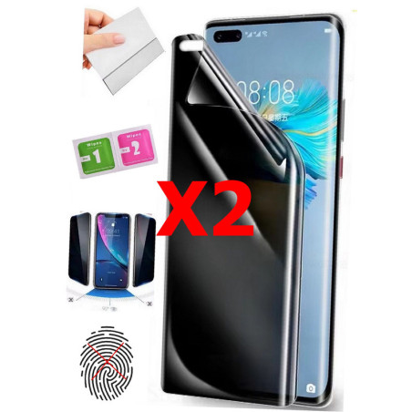 Écran hydrogel anti-espion adapté au MEITU V7