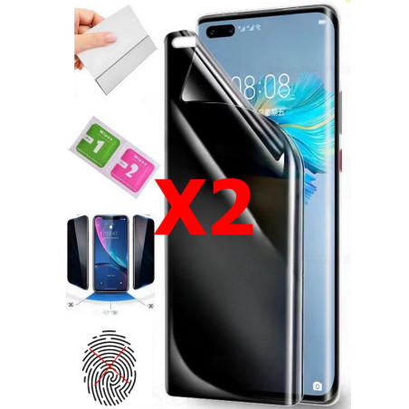 Solution d'écran anti-intrusion en hydrogel pour samsung galaxy a20e