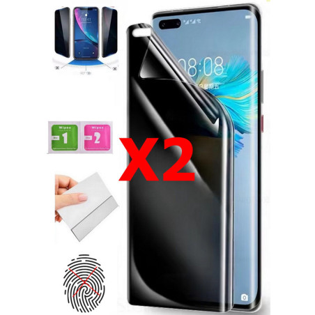 Écran hydrogel anti-espion adapté au Huawei Mate 30 5G