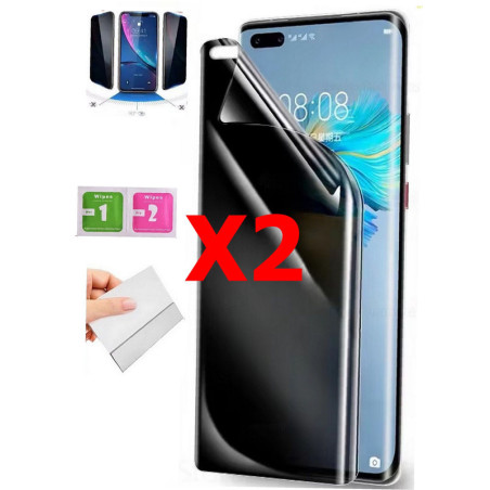 Barrière anti-regards en hydrogel conçue pour Huawei Mate 40 RS Porsche Design