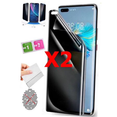 Écran hydrogel anti-espion adapté au Samsung Galaxy M30s