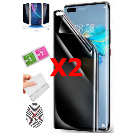 Écran hydrogel anti-espion adapté au Vivo X60 Pro+ 5G