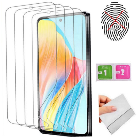 Set mit 4 Hydrogel Folien für Motorola Moto E4 Plus – Ultimativer Bildschirmschutz