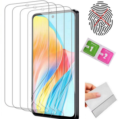 Quartett Hydrogel Schutzfolien für Realme Q2i – Klarheit und Schutz