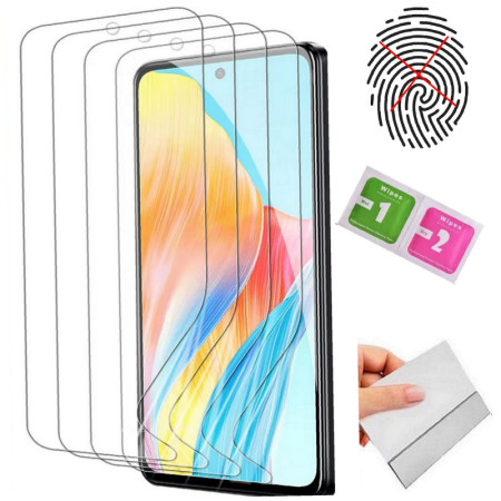 Quartett Hydrogel Schutzfolien für Realme X – Klarheit und Schutz