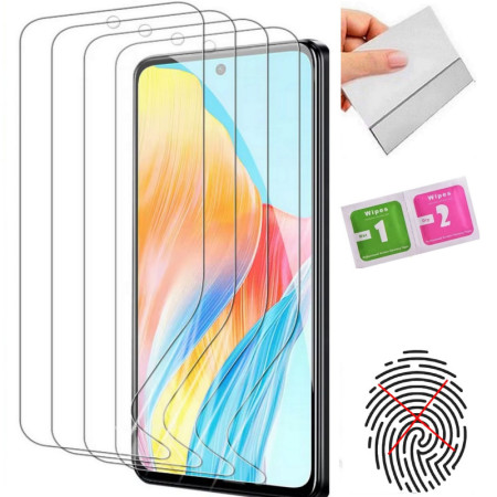 Pack de 4 Vivo Y52t Films Hydrogel: résistance supérieure aux empreintes et à l'huile | Gardez votre écran comme neuf